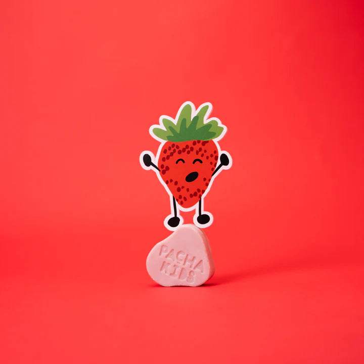 Kids Bar Soap, 3 IN 1, Strawberry Banana, 2.5 OZ, Case Pack 10 Units