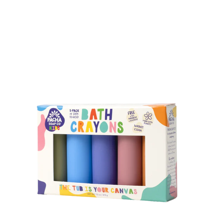 Kids Bath Crayon, Rainbow Assortment, 7.5 OZ, Case Pack 10 Units