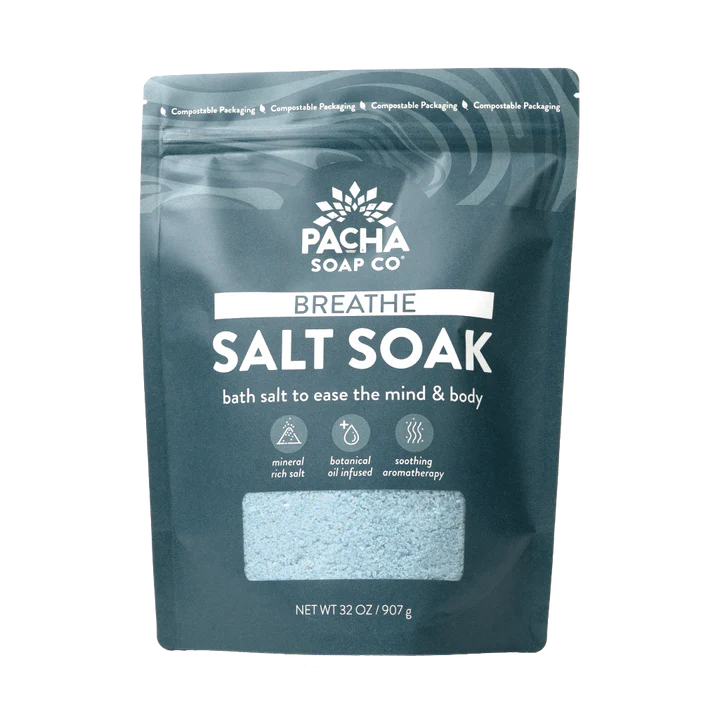 Breathe Salt Soak Bag, 8 Unit Case Pack