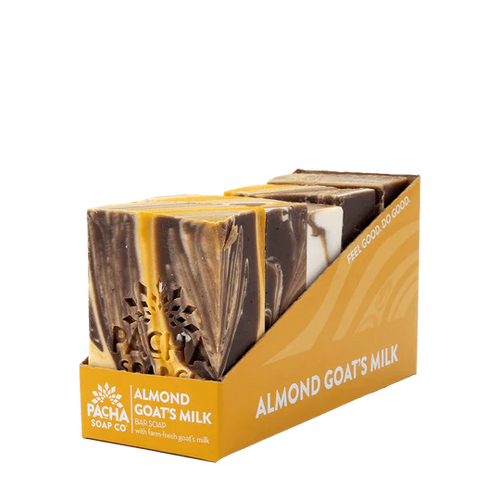 Almond Goat's Milk Bar Soap, 10 Unit Case Pack