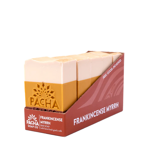 Frankincense Myrrh Bar Soap, 10 Unit Case Pack
