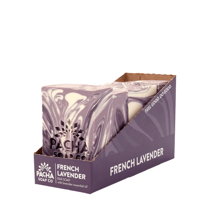 French Lavender Bar Soap, 10 Unit Case Pack