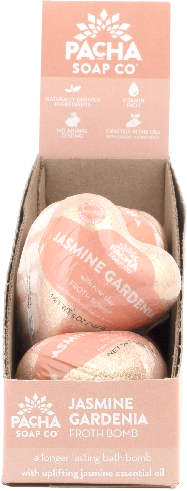 Jasmine Gardenia Froth Bomb, 12 Unit Case Pack